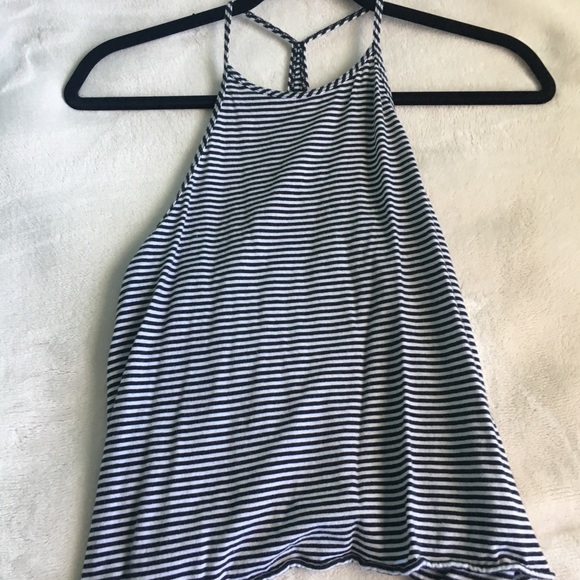 black and white tank top - Picture 1 of 2